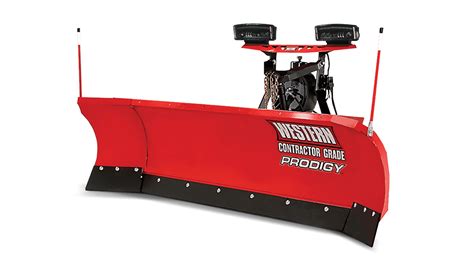 prodigy western snow plow